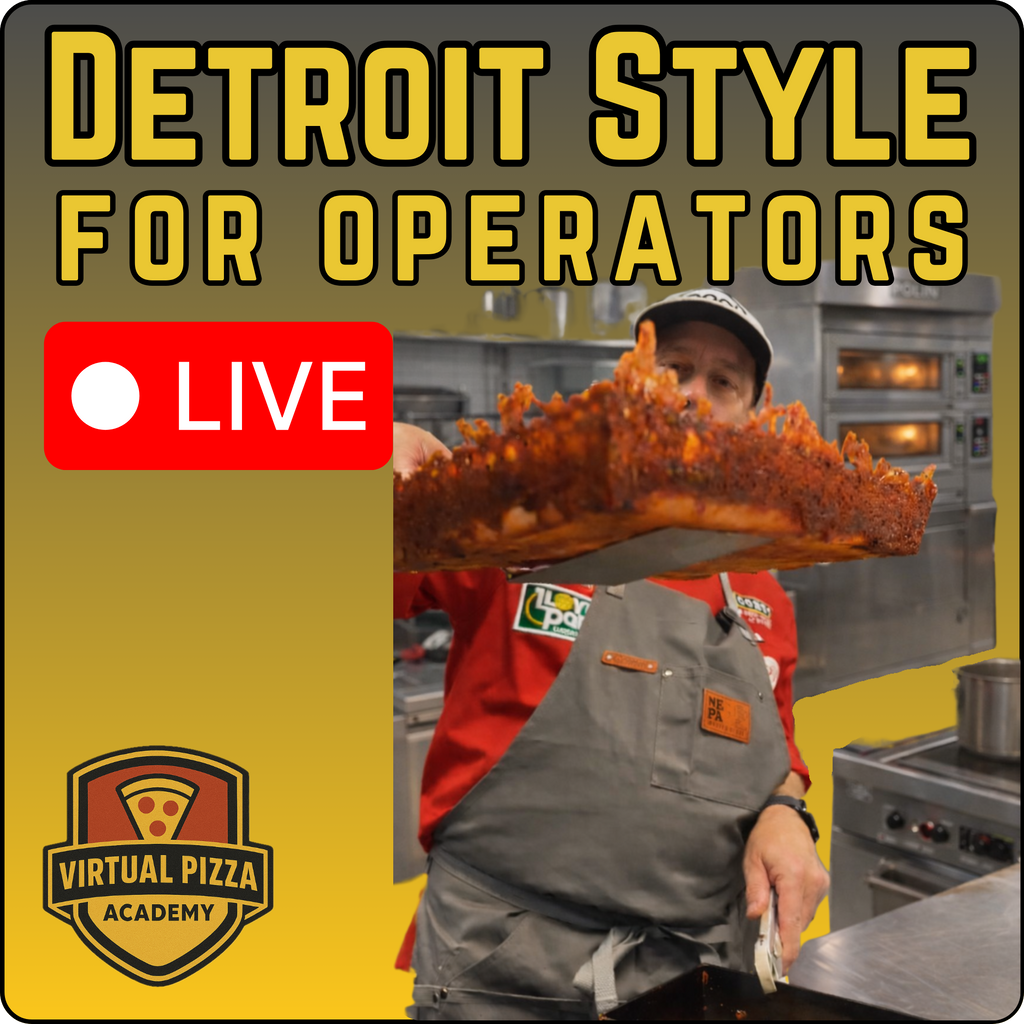 Detroit Style Pizza for Independent Operators - (Live - 2 Hours)