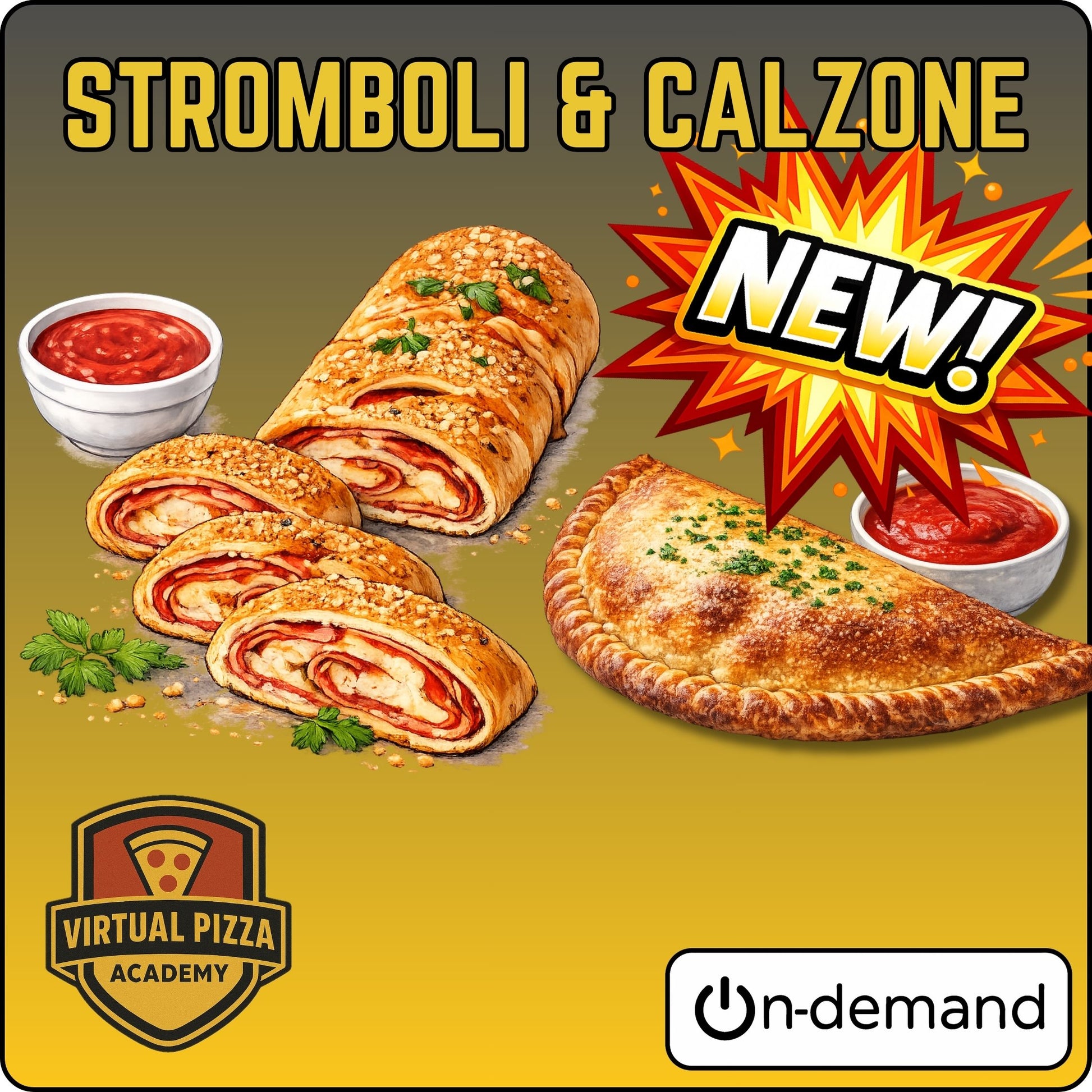 Stromboli & Calzone (On-Demand, 67 Minutes)