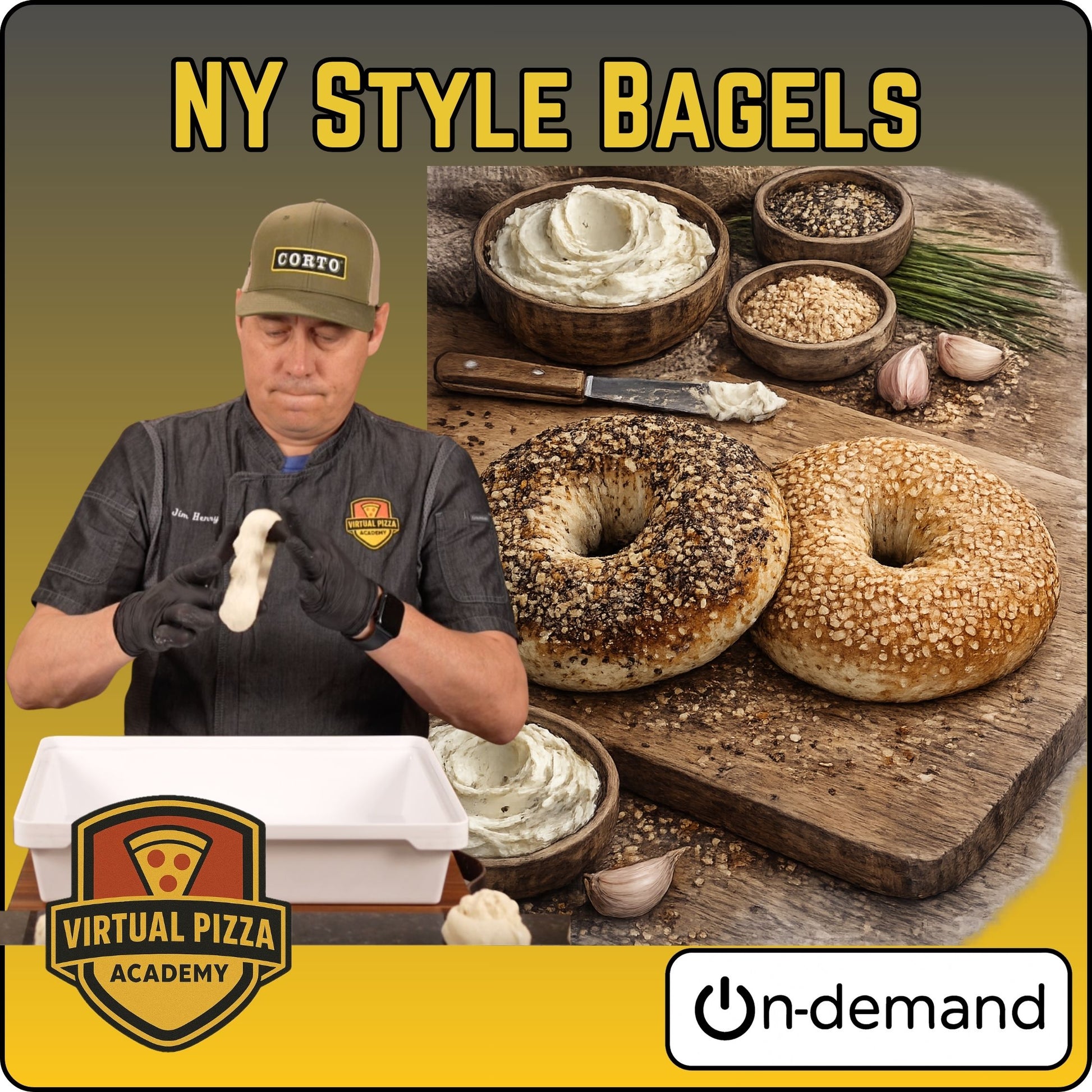 NY Style Bagels (On-Demand, 30 minutes)