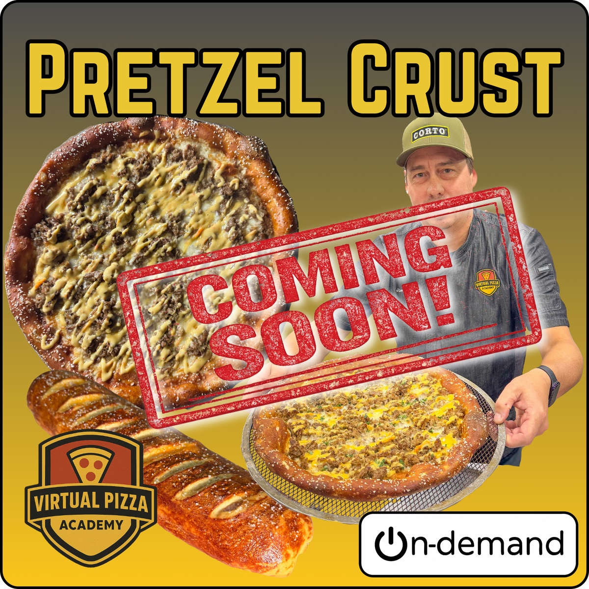 Pretzel Crust (On-Demand, 60 minutes)