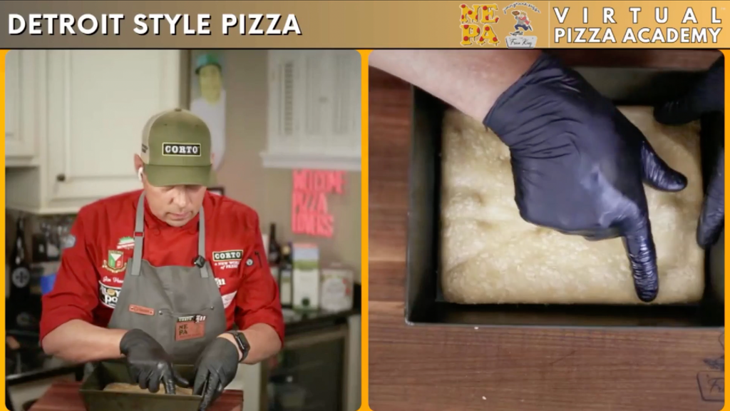 Detroit Style Pizza Virtual Class. (Live - 90 Minutes)