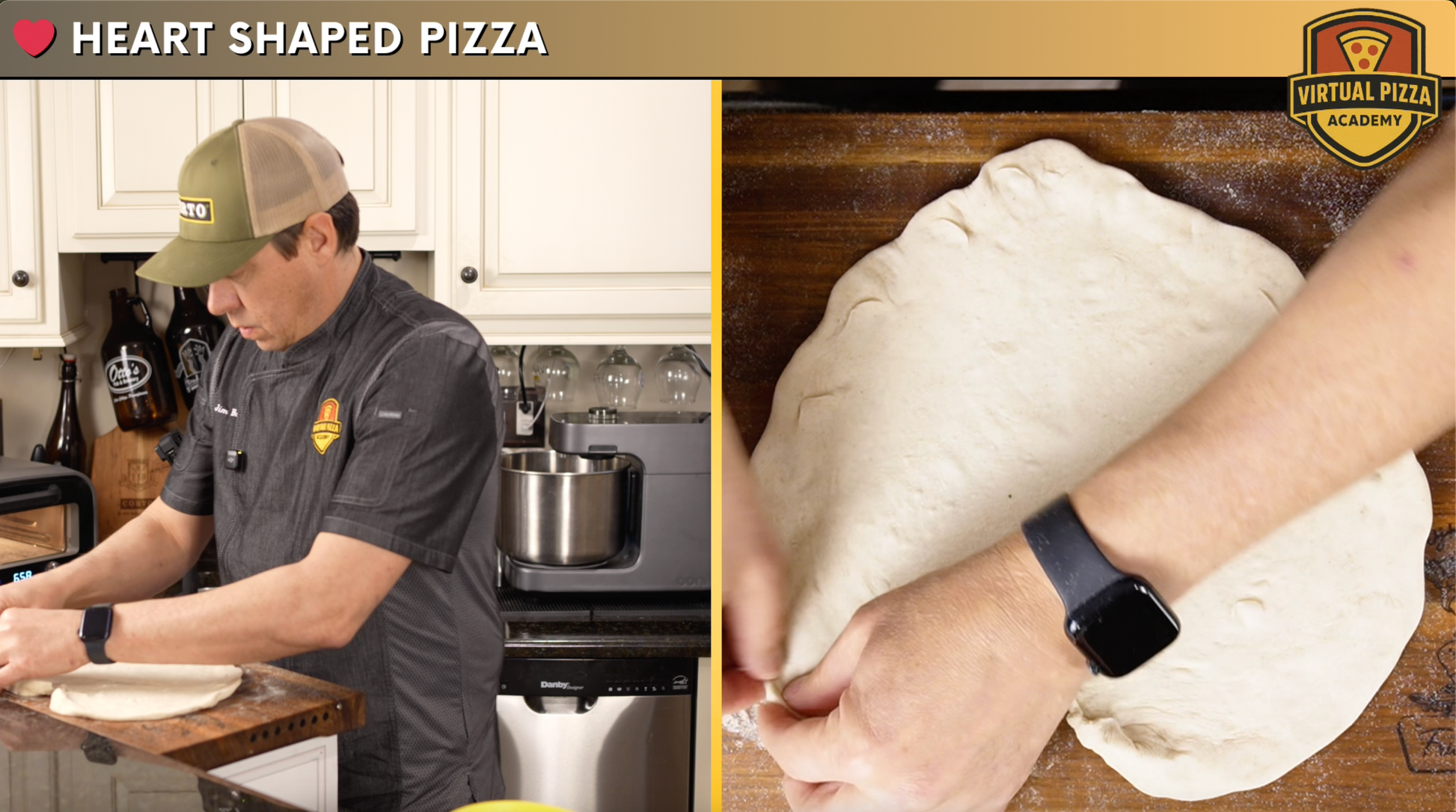 Heart Shaped Pizza (On-Demand, 15 min)