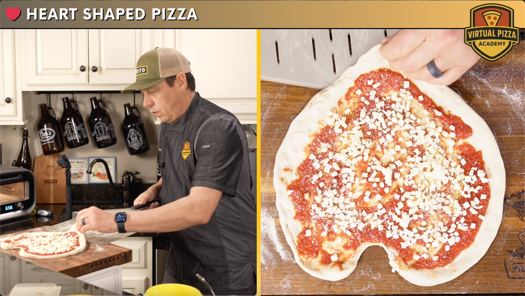 Heart Shaped Pizza (On-Demand, 15 min)