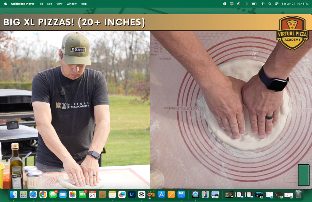 Go Big! XL 20"+ Pizzas.  (On-Demand, 10 minutes)