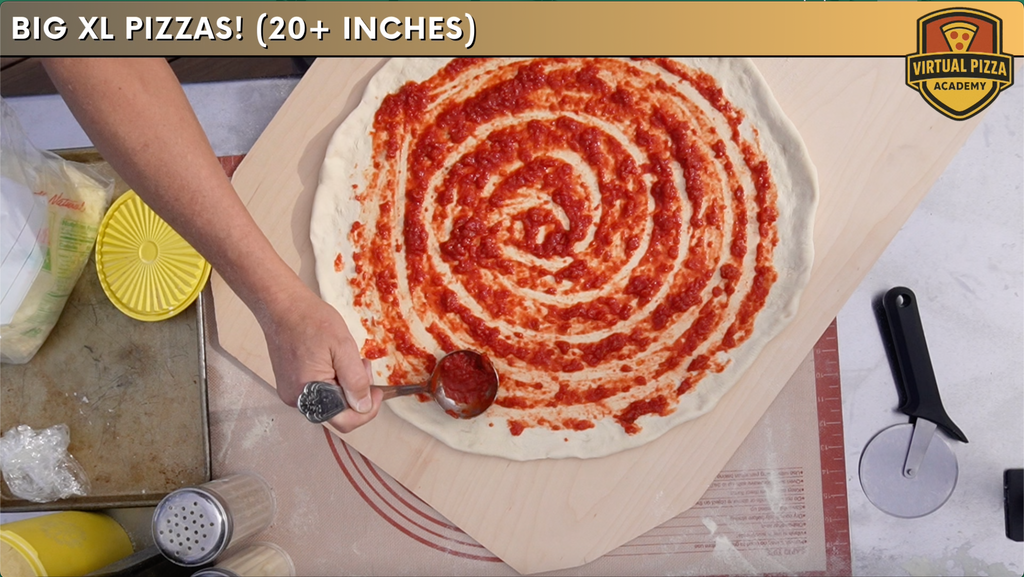 Go Big! XL 20"+ Pizzas.  (On-Demand, 10 minutes)