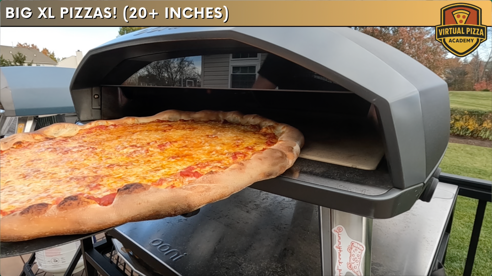 Go Big! XL 20"+ Pizzas.  (On-Demand, 10 minutes)