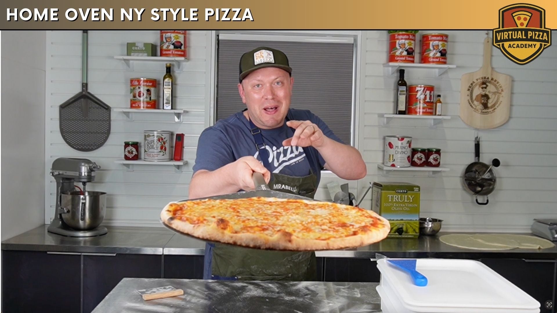 Home Oven NY Style Pizza (Live - 90 minutes)