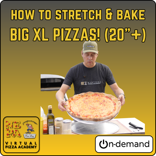 Go Big! XL 20"+ Pizzas.  (On-Demand, 10 minutes)